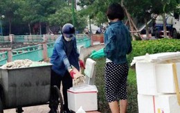 Hà Nội: không có việc cán bộ cho người dân lấy cá chết