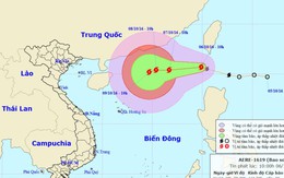 Bão Aere vào Biển Đông, gió giật cấp 10