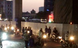 Công nhân rơi từ đường sắt Cát Linh - Hà Đông đã chết