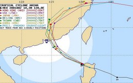 Siêu bão thành bão số 8 khi vô biển Đông