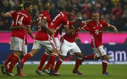 ​Hạ Moenchengladbach, Bayern bỏ xa Dortmund 6 điểm