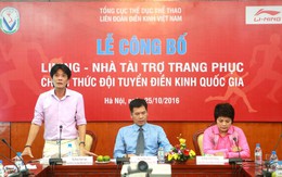 ​Điền kinh VN được tài trợ 5 tỉ đồng tiền trang phục