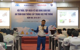 ​Khởi động chương trình “An toàn giao thông cho nụ cười ngày mai” năm học 2016 - 2017