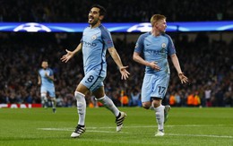 ​Guendogan lập cú đúp, M.C lội ngược dòng đá bại Barca
