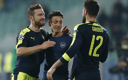 Arsenal, Atletico Madrid, B.M và PSG đoạt vé đi tiếp