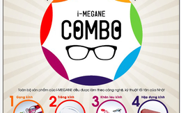 ​Combo mắt kính Nhật Bản i-MEGANE mới chỉ từ 800 nghìn đồng