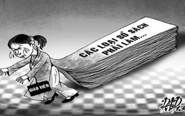 Cô giáo không thể thành... chủ nợ