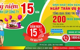 ​Đất Việt Tour triển khai chương trình giảm giá 15% + quà tặng hấp dẫn