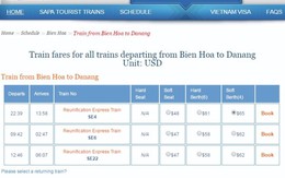 Cảnh giác mua nhầm vé tàu giá cao trên mạng