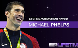 Phelps được BBC trao phần thưởng “Thành tựu trọn đời”