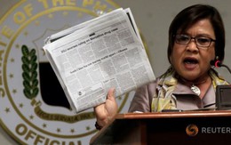Nữ Thượng nghị sĩ Philippines bị khởi kiện vì dính líu ma túy