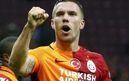 ​Điểm tin sáng 29-12: Galatasaray bán Podolski cho Beijing Guoan