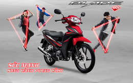 ​Honda Blade 110 phiên bản mới đáp ứng tiêu chuẩn khí thải Euro 3