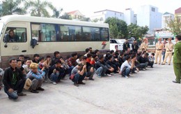 Tóm gọn 76 thanh niên chuẩn bị đánh nhau