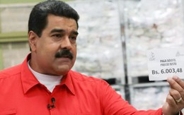 Venezuela tăng lương 50%, lạm phát dự kiến phi mã 1.600%