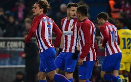 Điểm tin sáng 11-1: Atletico Madrid vào tứ kết Cúp nhà vua