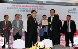 Sứ Thiên Thanh tài trợ Giải bóng đá hạng nhất và cúp quốc gia 2017