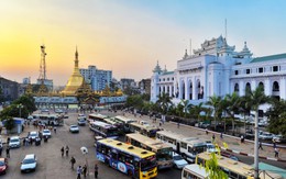 Trên phố Yangon bạn bắt đầu thấy đủ giá trị mới