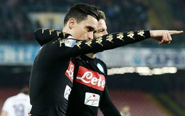 ​Điểm tin sáng 25-1: Callejon đưa Napoli vào bán kết Cúp quốc gia