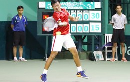 VN tạm hòa Hong Kong tại Davis Cup 2017