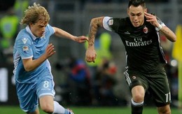 ​Điểm tin sáng 14-2: Lazio và AC Milan cầm chân nhau