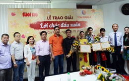 Tuổi Trẻ trao giải “Lời chúc đầu xuân”