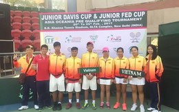 ​Tuyển U-16 quần vợt VN thua ở bán kết JFC và JDC