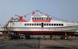 Hạ thủy tàu khách 60 tỉ đồng đi Thổ Châu