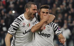 Đá bại 10 người Porto, Juventus vào tứ kết Champions League