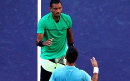 ​Ngộ độc thực phẩm, Kyrgios bỏ cuộc trước Federer