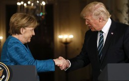 ​Lúng túng trong cuộc gặp giữa ông Trump và bà Merkel