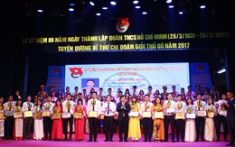 Tuyên dương 100 bí thư chi đoàn giỏi thủ đô năm 2017