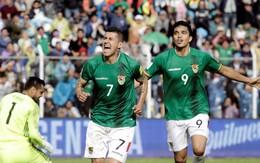 ​Messi bị treo giò, Argentina gục ngã trước Bolivia