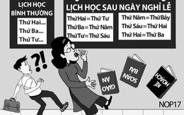 Nghỉ lễ xong, có nên lùi thời khóa biểu?