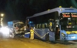 Tai nạn kép trên quốc lộ, 1 người chết, 4 người bị thương