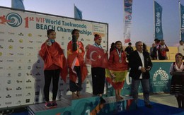Ngày đầu tiên Giải Teakwondo bãi biển thế giới:​ VN giành 1 HCB, 3 HCĐ