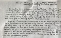 Tỉnh ủy Bạc Liêu 'tuýt còi' trưởng Ban Tổ chức 'ôm' quyền