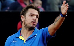 ​Wawrinka và Nishikori chia tay Giải Ý mở rộng 2017