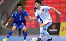 Thắng Đài Loan, U-20 futsal VN nuôi hi vọng vào tứ kết châu Á