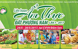 Lễ hội Ẩm thực Đất Phương Nam hấp dẫn tại Đầm Sen