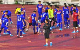 ​Đội tuyển VN lại tập chay