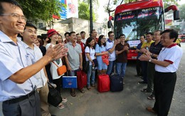 ​Nhiều đoàn cán bộ các trường ĐH lên đường trong ngày 20-6