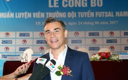 ​Tân HLV trưởng đội tuyển futsal VN ra mắt