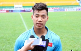Văn Thanh mong muốn cùng U-22 VN giành HCV SEA Games