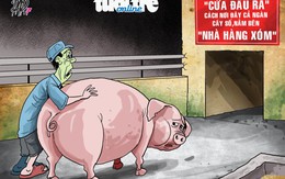 Khổ vì phải đi nhờ 'cửa nhà hàng xóm'