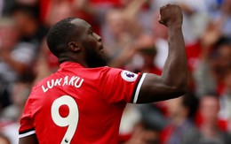 Lukaku lập cú đúp, M.U đè bẹp West Ham trong trận ra quân