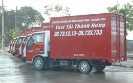 ​Hãng taxi tải dùng đầu số 1800 làm tổng đài