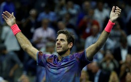 ​Đánh bại Federer, Del Potro vào bán kết Mỹ mở rộng