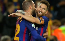 ​Messi lập cú ‘poker’, Barca đè bẹp Eibar