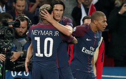 ​Cavani và Neymar “nổ súng”, PSG đè bẹp B.M